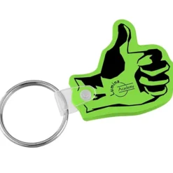 Thumbs Up Soft Keychain - Translucent
