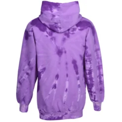Tie-Dye Swirl Hoodie - Embroidered