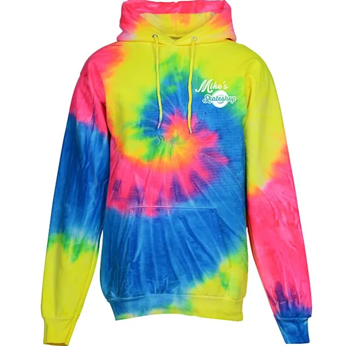 Tie-Dye Swirl Hoodie - Screen
