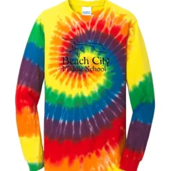 Tie-Dye Swirl Long Sleeve T-Shirt