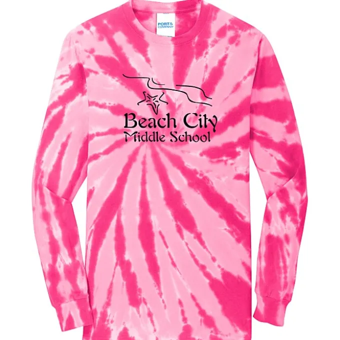 Tie-Dye Swirl Long Sleeve T-Shirt