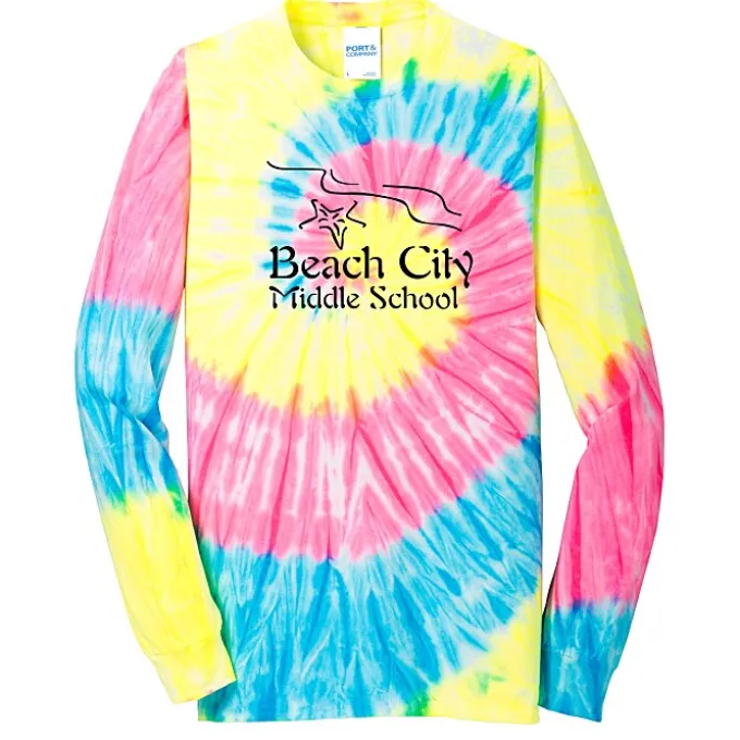 Tie-Dye Swirl Long Sleeve T-Shirt