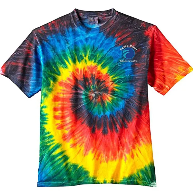 Tie-Dye T-Shirt - Embroidered