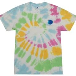Tie-Dye T-Shirt - Embroidered