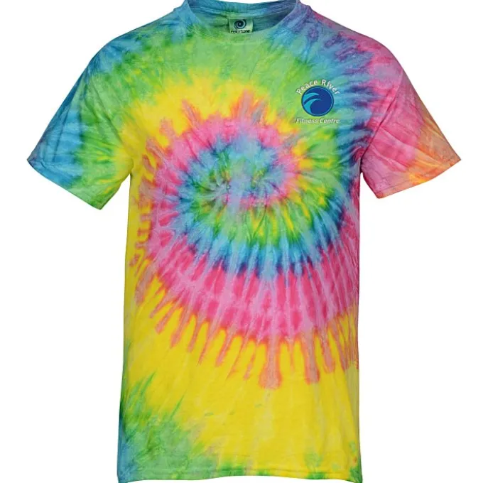 Tie-Dye T-Shirt - Embroidered