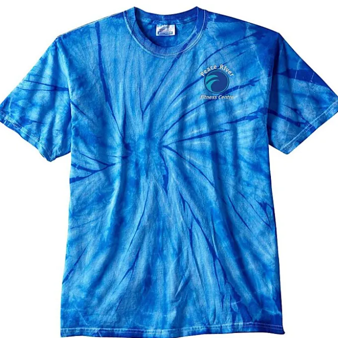 Tie-Dye T-Shirt - Tonal Spider - Embroidered