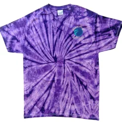 Tie-Dye T-Shirt - Tonal Spider - Embroidered