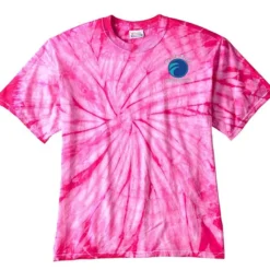 Tie-Dye T-Shirt - Tonal Spider - Embroidered