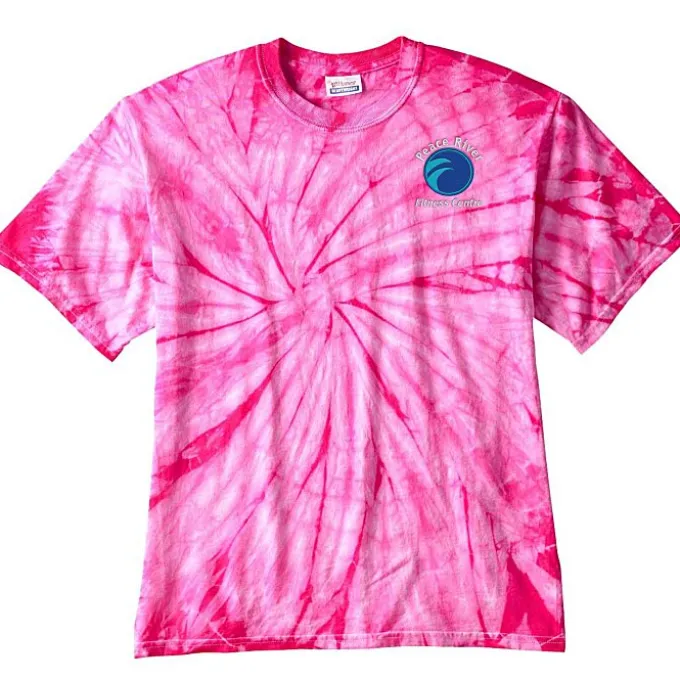 Tie-Dye T-Shirt - Tonal Spider - Embroidered