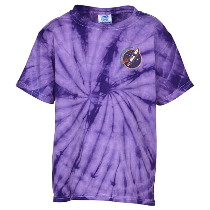 Tie-Dye T-Shirt - Tonal Spider - Youth - Screen