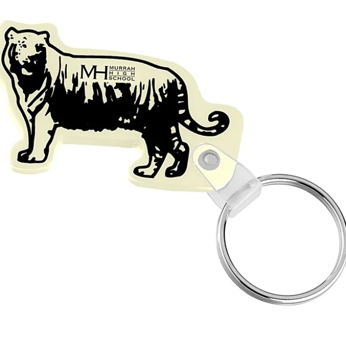 Tiger Soft Keychain - Opaque