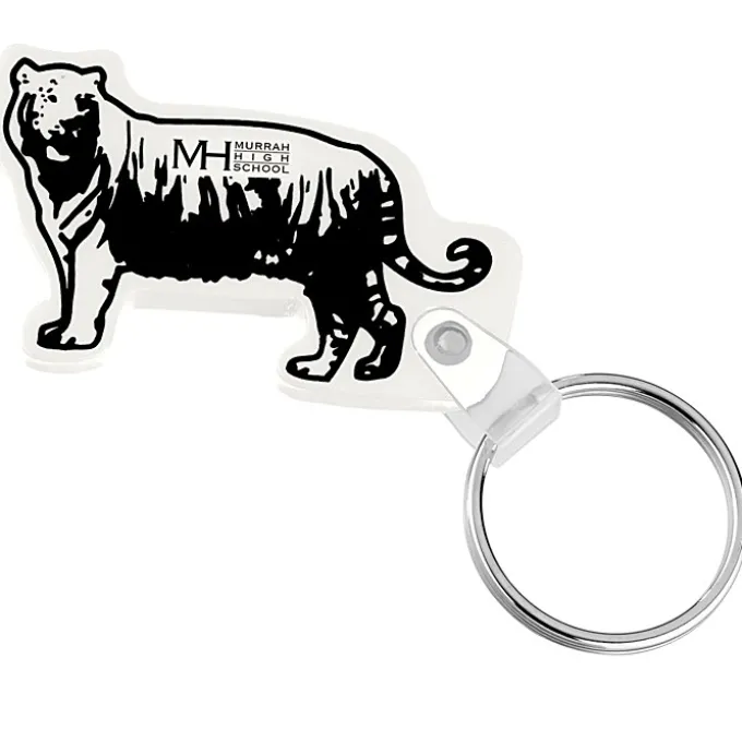 Tiger Soft Keychain - Opaque