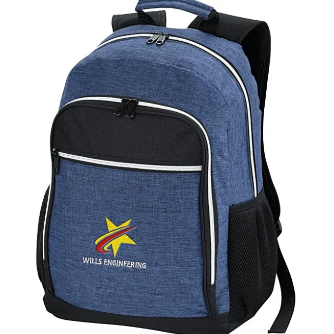 Tilton Laptop Backpack - Embroidered