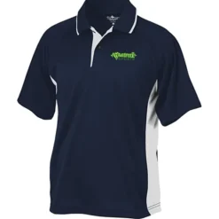 Tipped Colorblock Wicking Polo - Men's - Embroidered