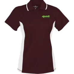 Tipped Colorblock Wicking Polo - Ladies' - Embroidered
