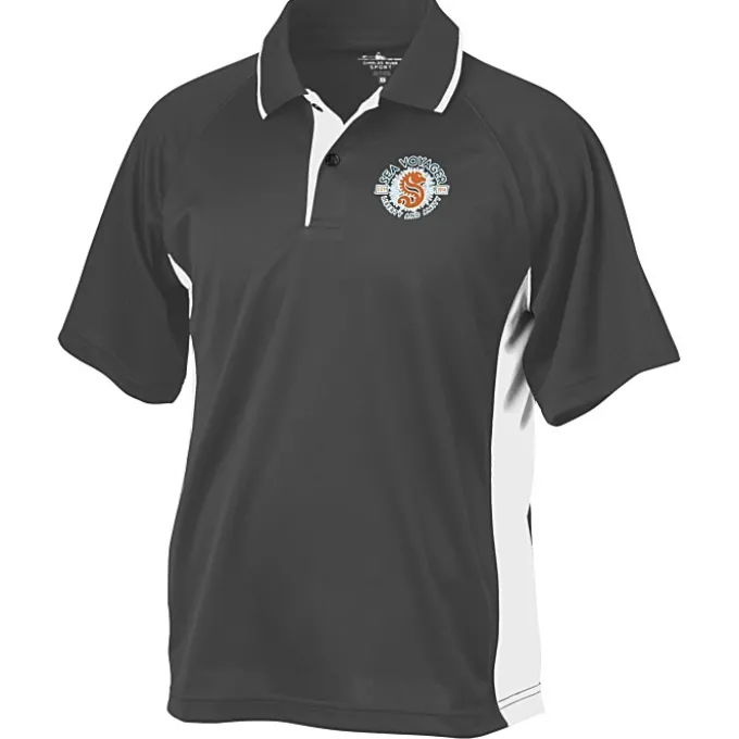 Tipped Colorblock Wicking Polo - Men's - Full Color