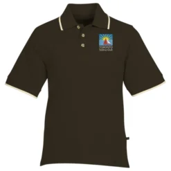 Tipped Combed Cotton Pique Polo - Men's