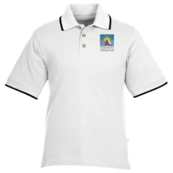 Tipped Combed Cotton Pique Polo - Men's