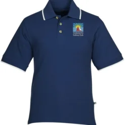 Tipped Combed Cotton Pique Polo - Men's - 24 hr