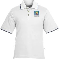 Tipped Combed Cotton Pique Polo - Men's - 24 hr