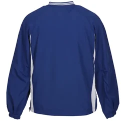 Tipped V-Neck Raglan Sport Windshirt