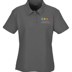Titan Poly Waffle Performance Polo - Ladies'