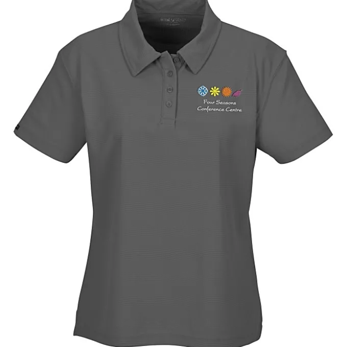 Titan Poly Waffle Performance Polo - Ladies'