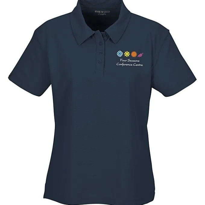 Titan Poly Waffle Performance Polo - Ladies'