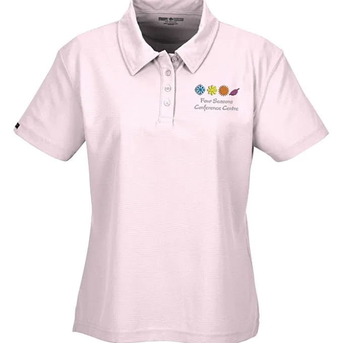 Titan Poly Waffle Performance Polo - Ladies'