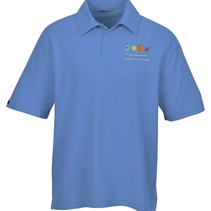 Titan Poly Waffle Performance Polo - Men's