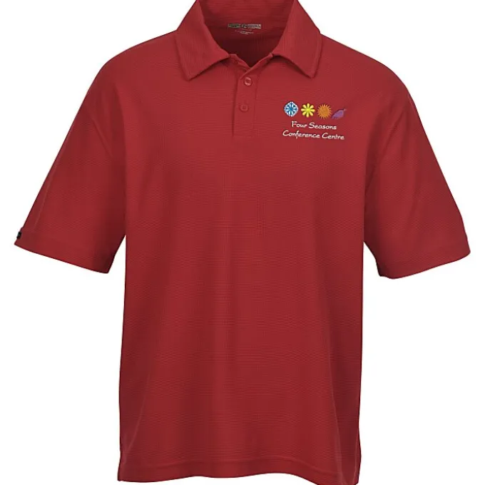 Titan Poly Waffle Performance Polo - Men's