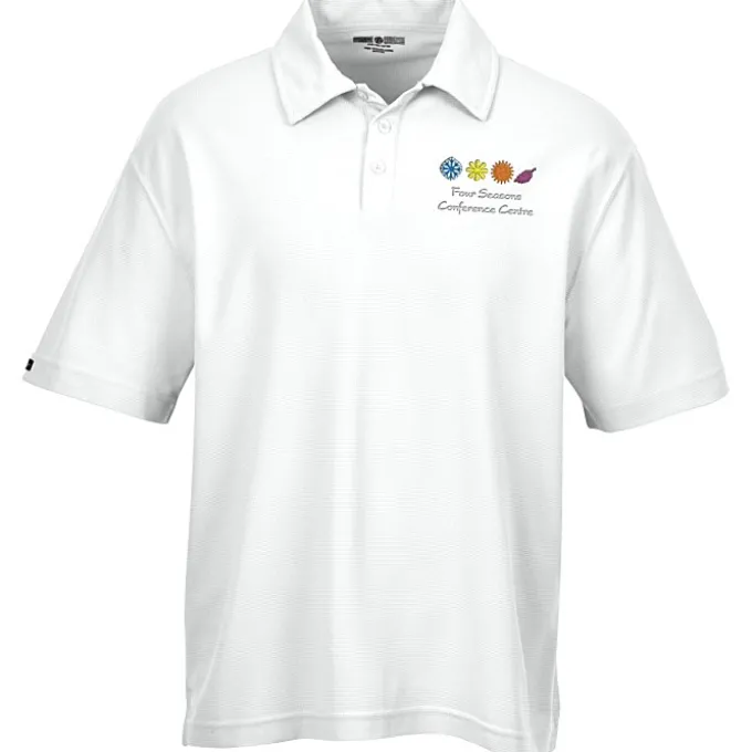 Titan Poly Waffle Performance Polo - Men's