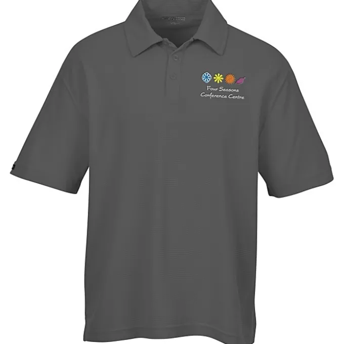 Titan Poly Waffle Performance Polo - Men's