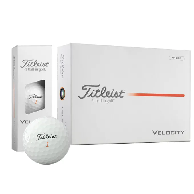Titleist Velocity Golf Ball - Dozen - 24 hr