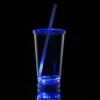 To-Go Light-Up Tumbler with Straw - 16 oz. - Multicolor - 24 hr