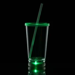 To-Go Light-Up Tumbler with Straw - 16 oz. - Multicolor - 24 hr