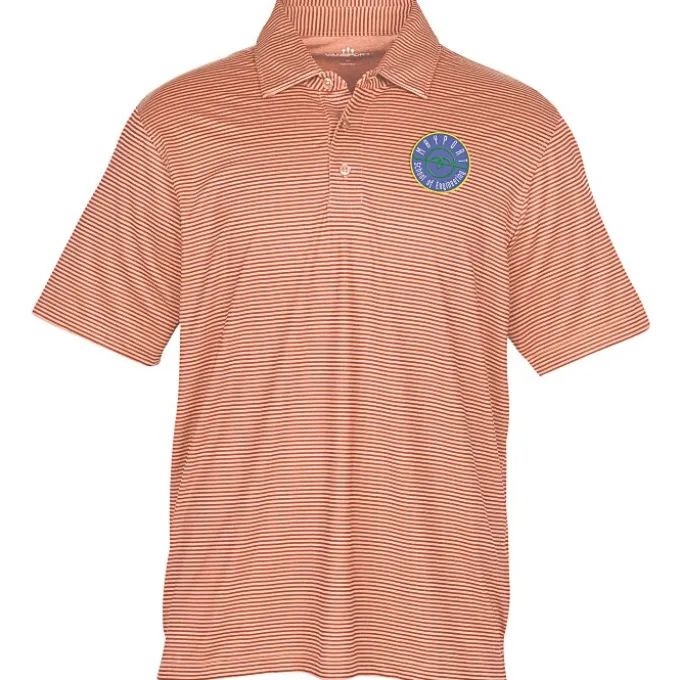 Tonal Micro Stripe Polo