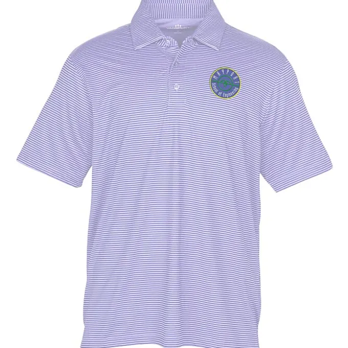 Tonal Micro Stripe Polo
