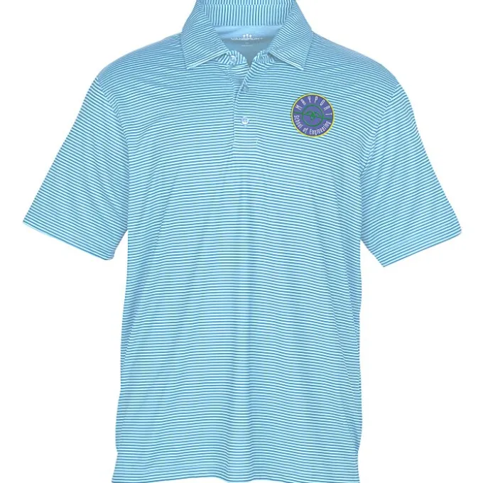 Tonal Micro Stripe Polo