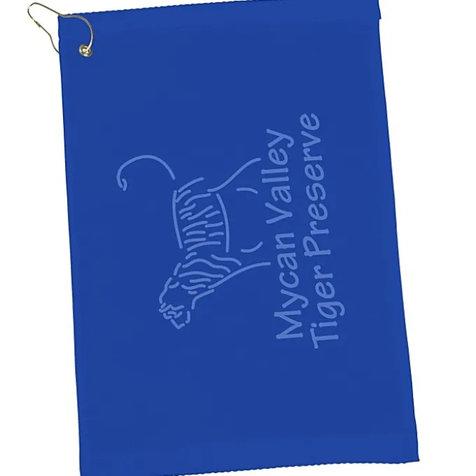 Tone on Tone Golf Towel - 12 inches x 17 inches