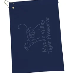 Tone on Tone Golf Towel - 12 inches x 17 inches