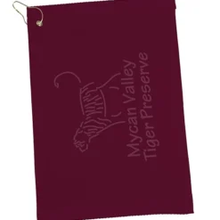 Tone on Tone Golf Towel - 12 inches x 17 inches