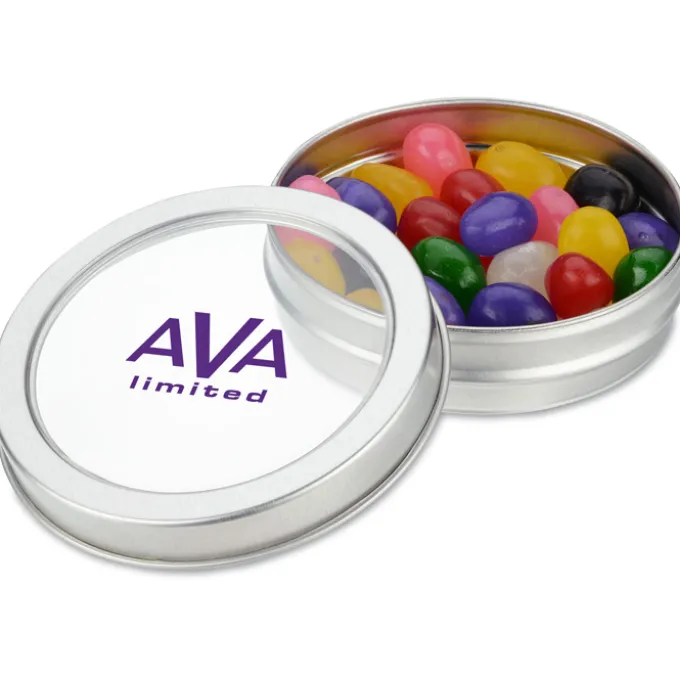 Top View Tin - Assorted Jelly Beans