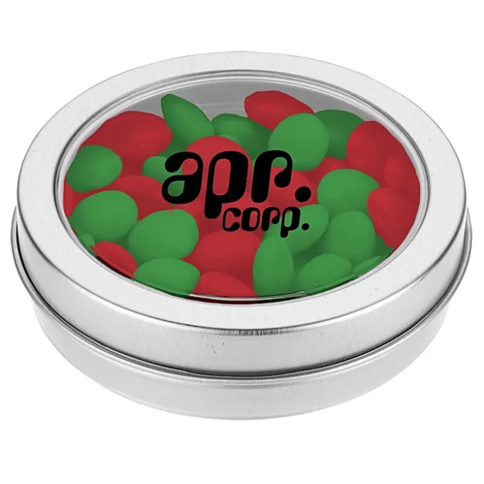 Top View Tin - Chocolate Buttons