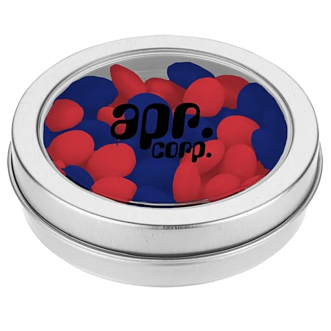 Top View Tin - Chocolate Buttons