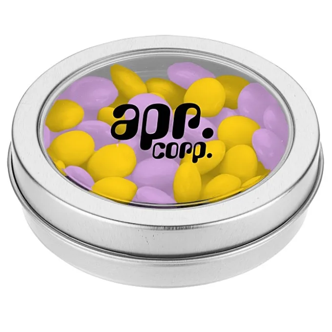 Top View Tin - Chocolate Buttons