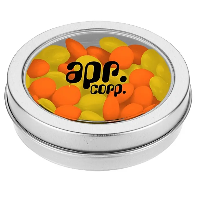 Top View Tin - Chocolate Buttons