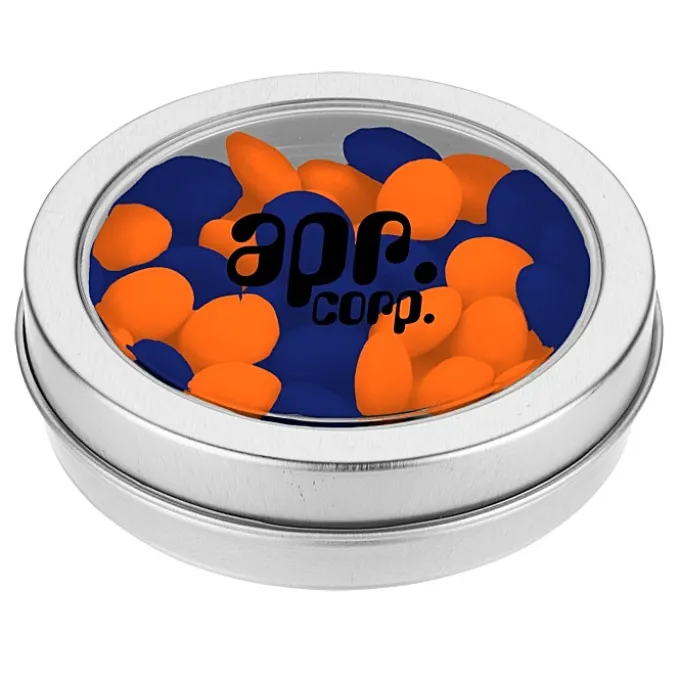 Top View Tin - Chocolate Buttons