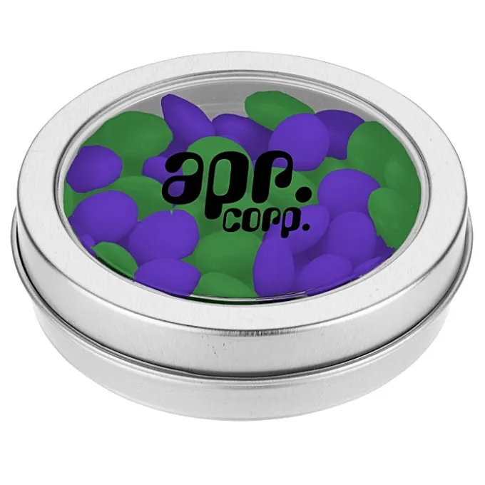 Top View Tin - Chocolate Buttons