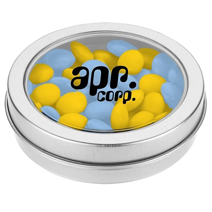 Top View Tin - Chocolate Buttons